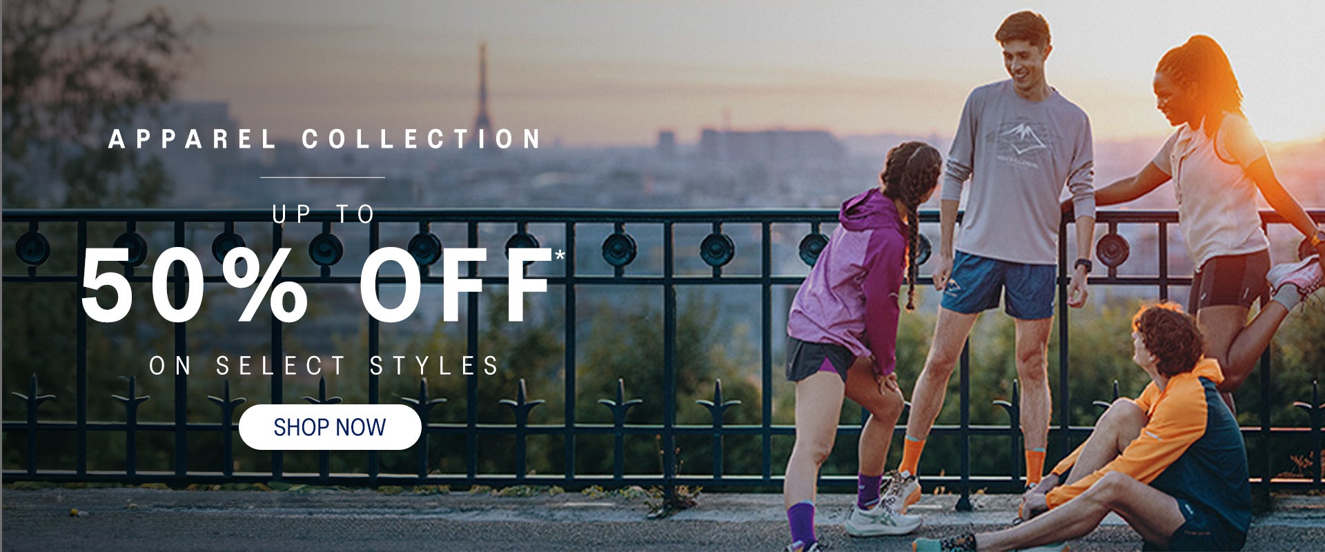Get Asics upto 50% of off on Apparel & Accessories, Shop now!