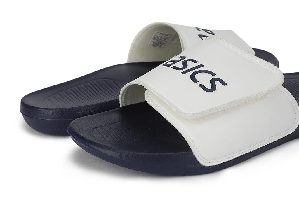 Asics mens slides hot sale